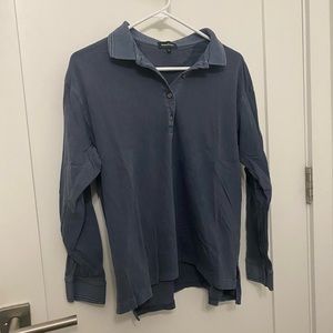 Richer Poorer Relaxed Long Sleeve Polo